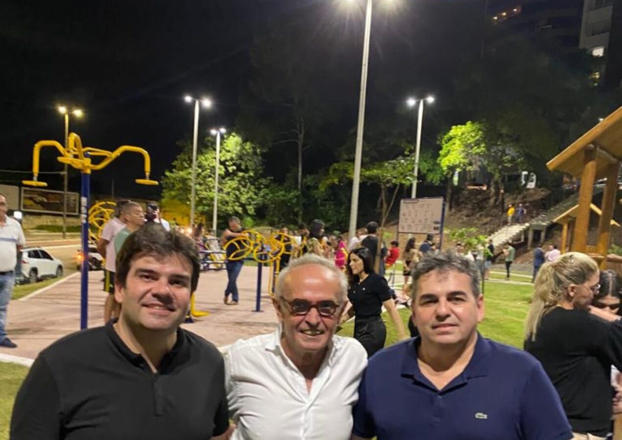 Fábio Carneiro entrega praça na Beira-Rio e anuncia mais três nos próximos meses