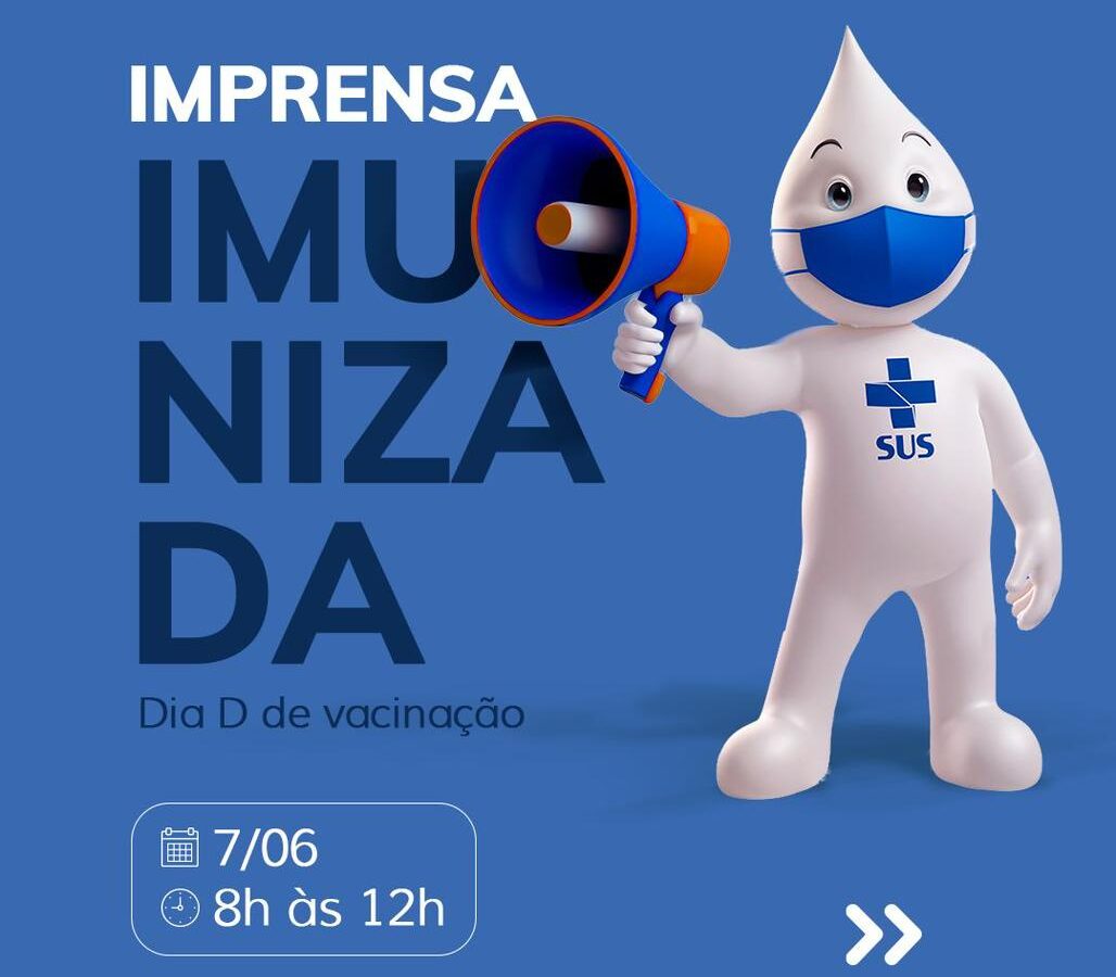 API-PB promove vacinação contra Influenza e Covid-19 para comunicadores