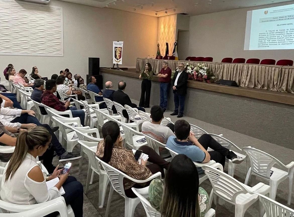 Famup e TCE-PB reúnem 1,2 mil participantes em capacitações realizadas em 11 municípios