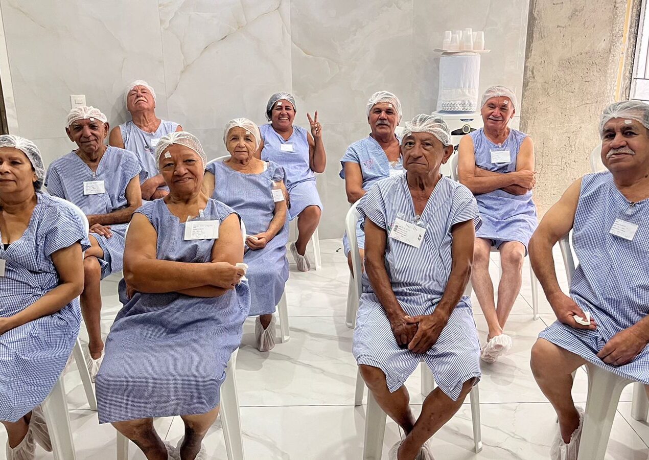 Mutirão Saúde de Verdade: Mais de 250 pacientes diagnosticados com catarata são operados