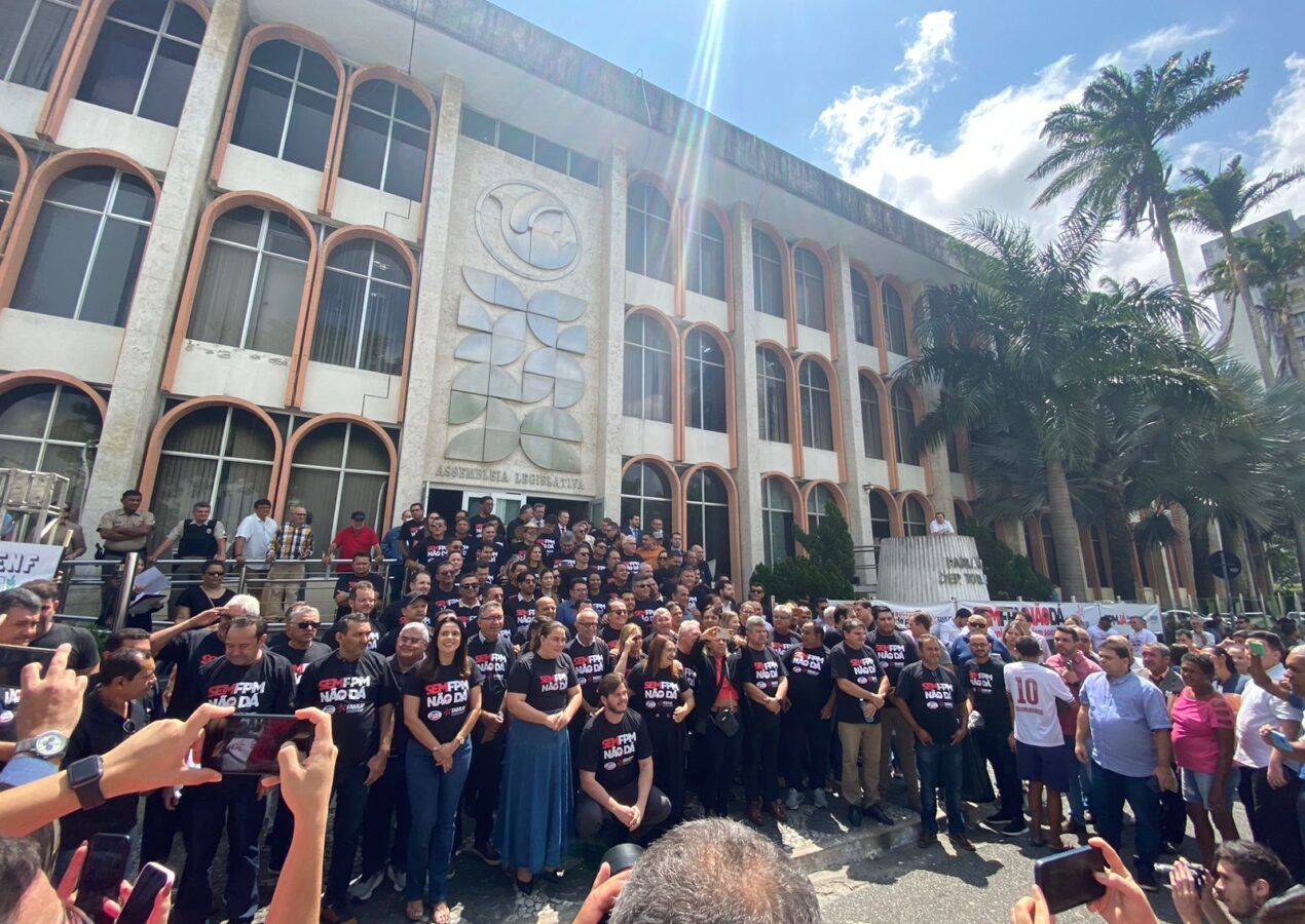 Com início na Paraíba, prefeitos de 16 estados protestam contra queda de recursos para municípios