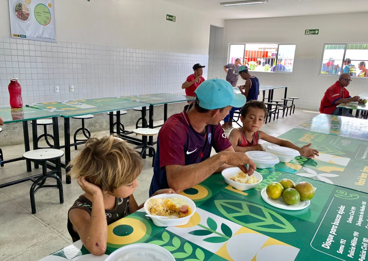 PRATO DO POVO: Prefeitura de Campina Grande faz balanço positivo dos dois primeiros dias de funcionamento do Restaurante Popular