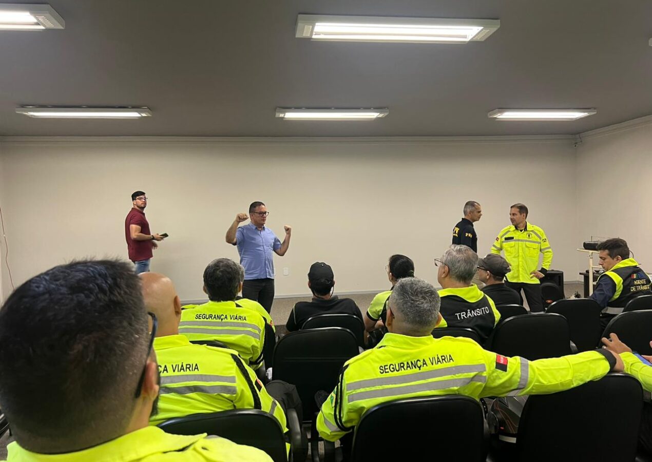 Agentes da STTP recebem capacitação sobre novas alterações no Código de Trânsito Brasileiro