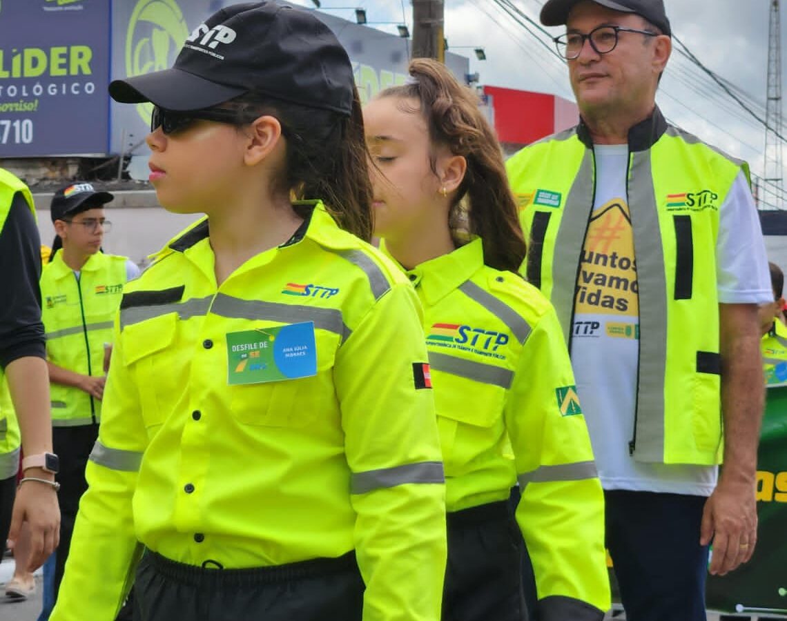 STTP participa ativamente do 7 de Setembro, com ações nas ruas e desfile para apresentação de profissionais e atividades da autarquia na cidade