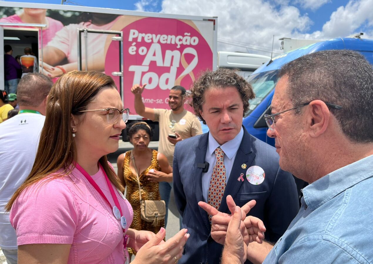 Veneziano celebra chegada e início das atividades da Carreta do Hospital do Amor em Campina Grande e região; população aprova serviços