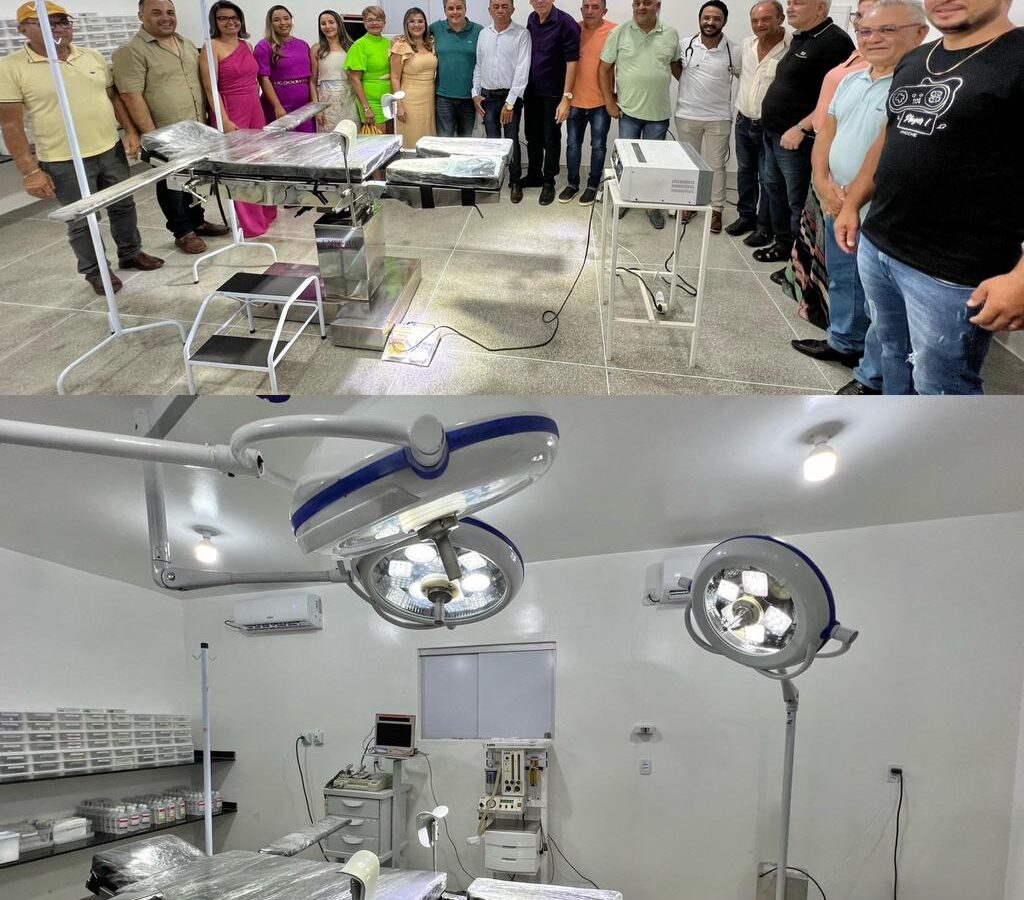 Mais Saúde para Juru: Efraim participa inauguração do bloco cirúrgico