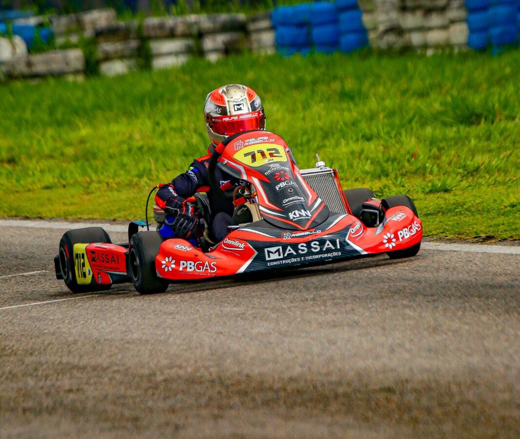 Líder regional, Felipe Rabello participa das últimas etapas do Campeonato Paraibano e Pernambucano de Kart
