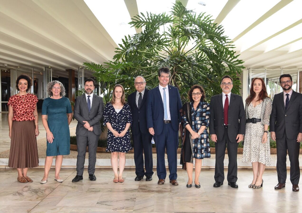 Ruy se reúne com representantes do Itamaraty e do TST para debater orçamento dos poderes em 2024