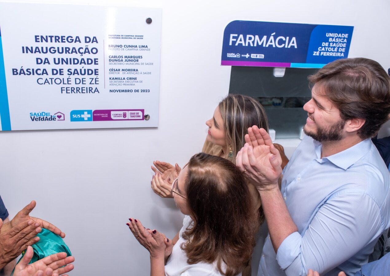 Prefeitura de Campina Grande entrega reforma da UBS de Catolé de Zé Ferreira