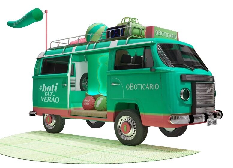 Boticário percorre 2,6 mil km para animar verão no Nordeste