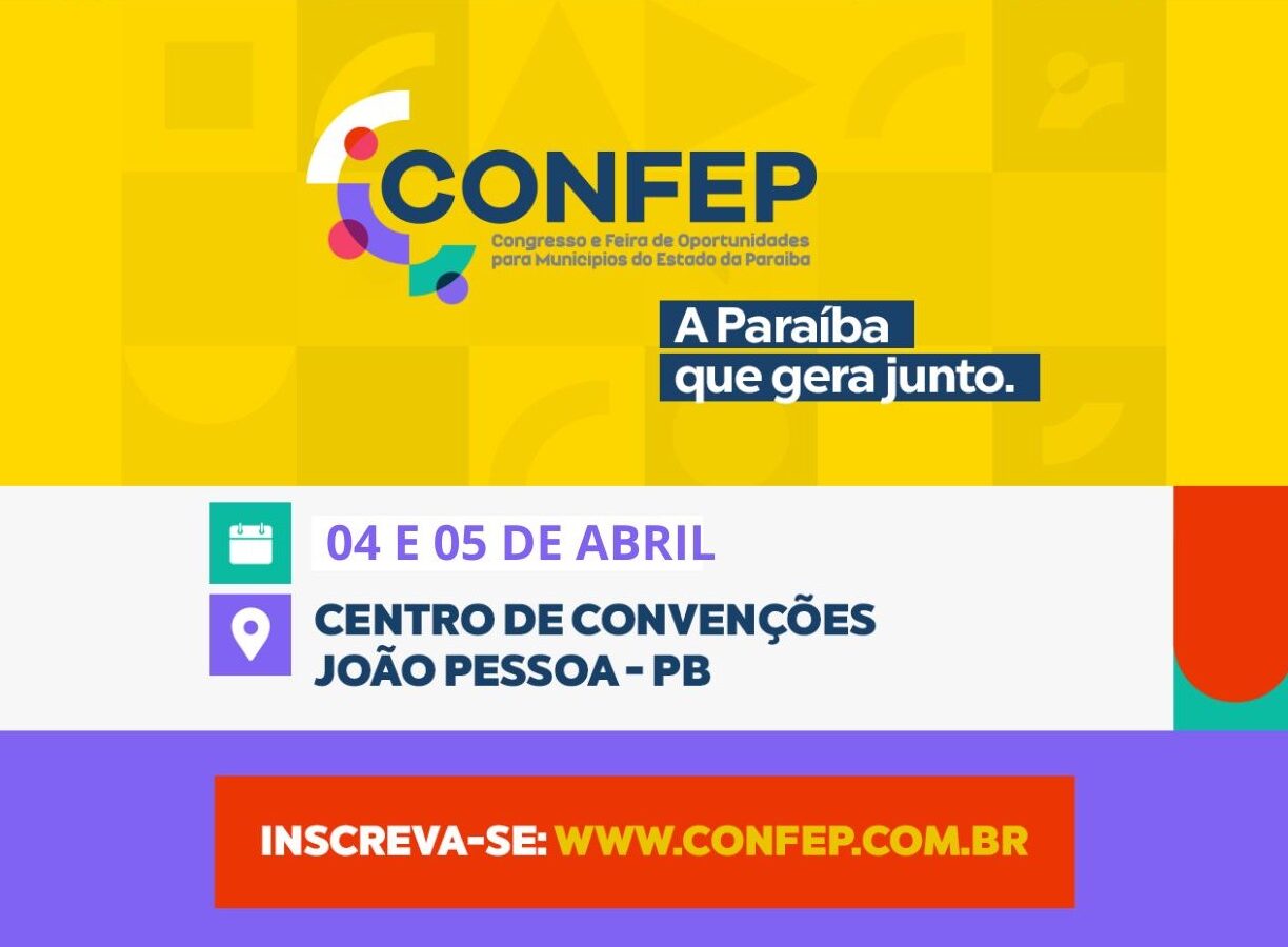 Confep e Caravana Federativa com 34 ministérios acontecem nesta quinta e sexta em João Pessoa