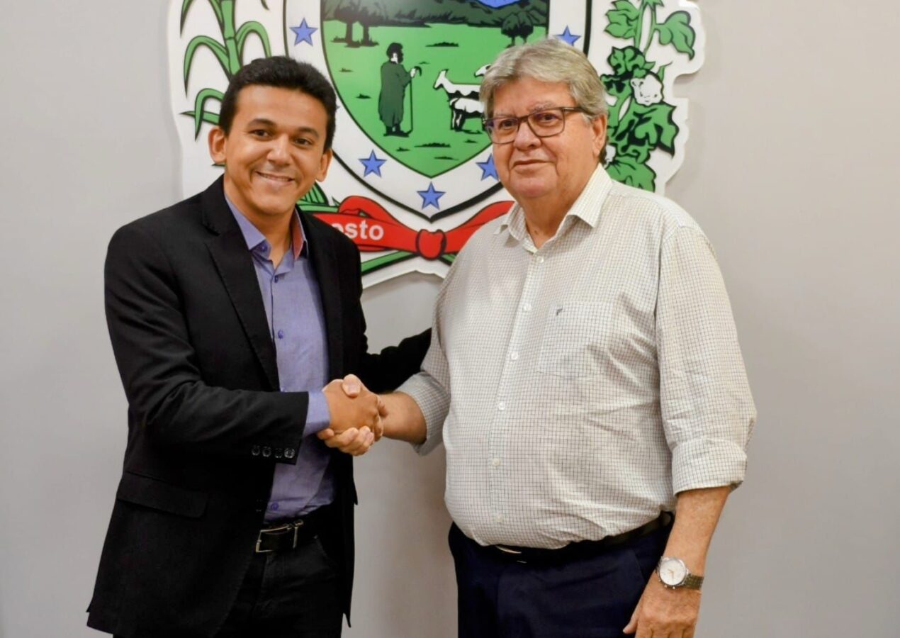 Jackson Alvino firma parceria política e administrativa com o governador João Azevêdo para investimentos em Santa Rita