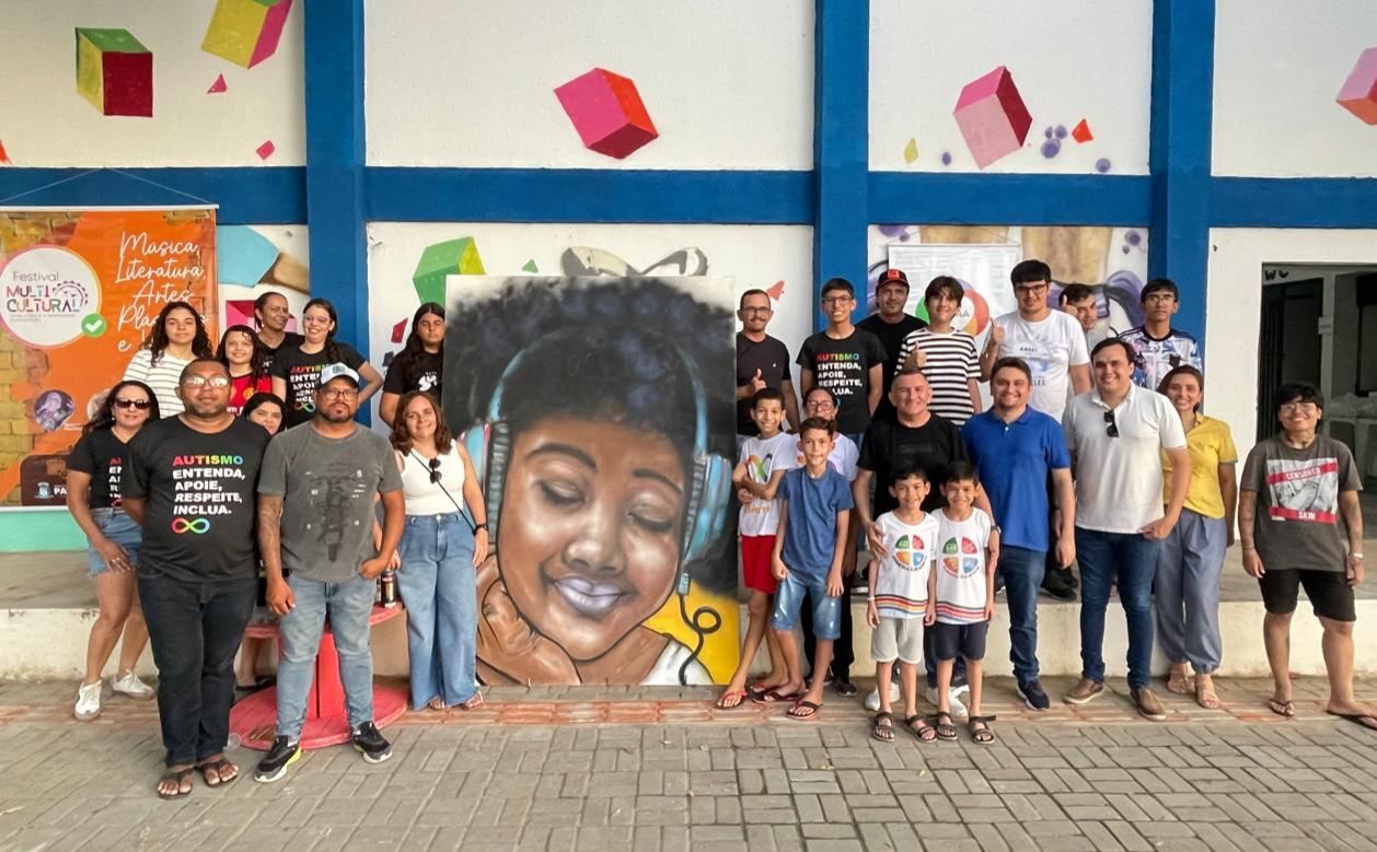 Oficina Arte Teen promove grafitagem e inclusão para crianças e jovens em Patos