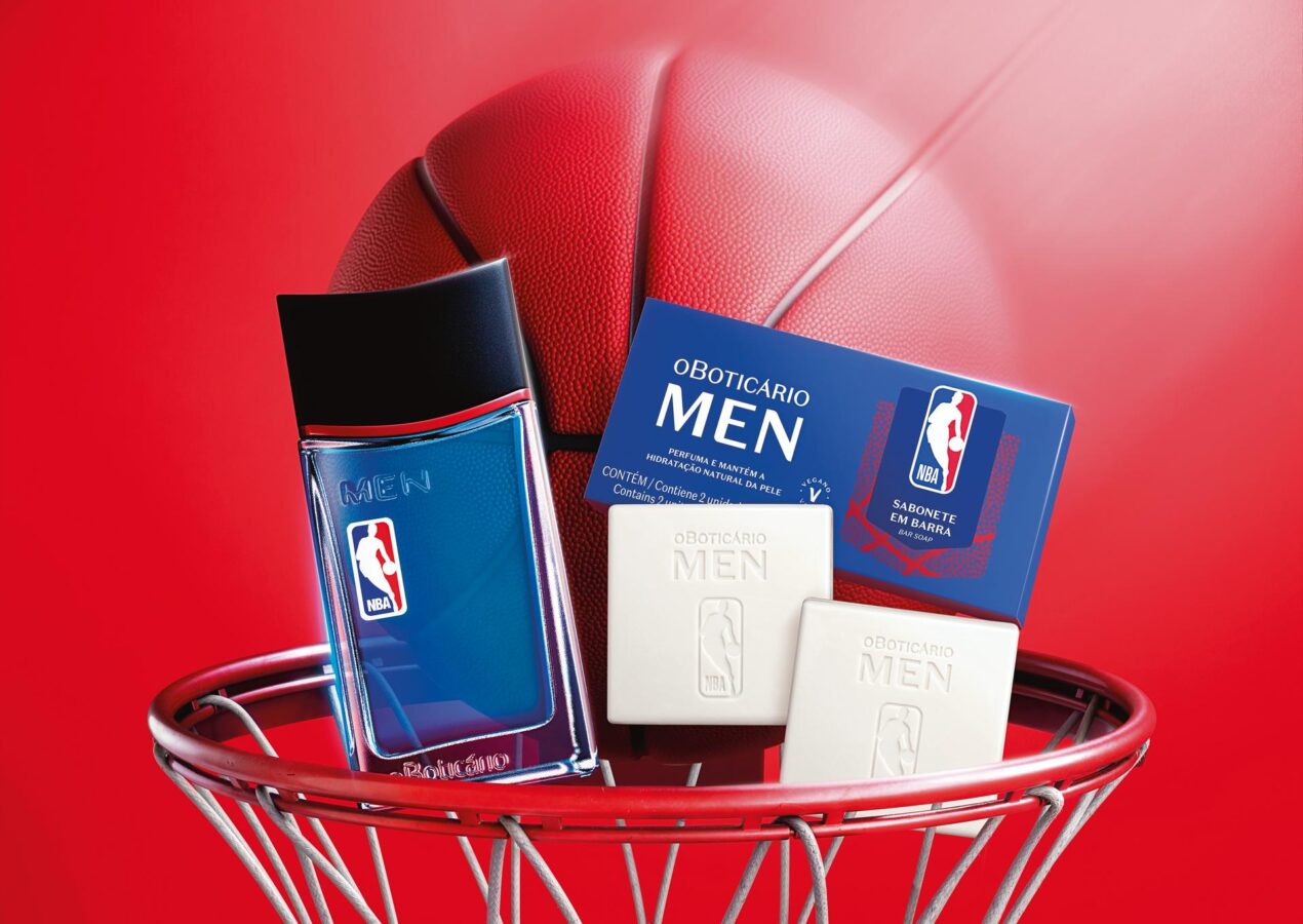 Boticário MEN & NBA lançam linha de produtos masculinos, inaugurando a primeira colaboração da liga com uma marca de beleza do Brasil