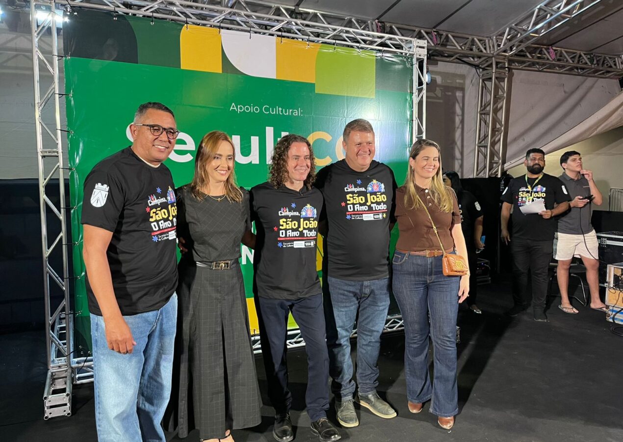 Secretário e integrantes das quadrilhas juninas de Campina Grande agradecem emenda de R$ 400 mil destinada por Veneziano