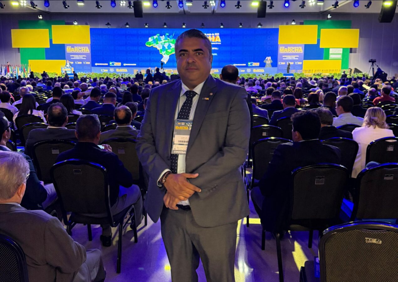 Deputado Cicinho Lima participa da XXVI Marcha de Prefeitos, em Brasília