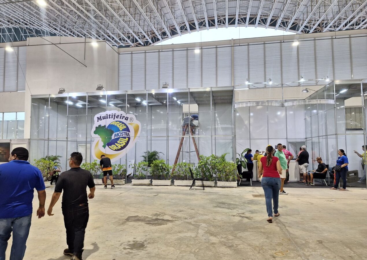 Começa nesta quarta-feira (25/06) a montagem da Multifeira Brasil Mostra Brasil