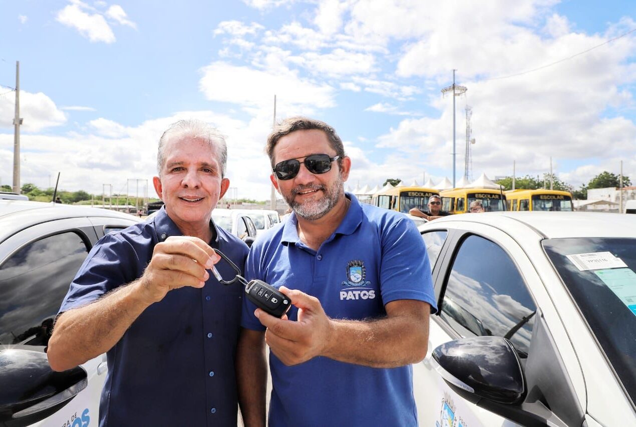 Patos renova frota de veículos com entrega de 60 Novos Automóveis à Administração Municipal