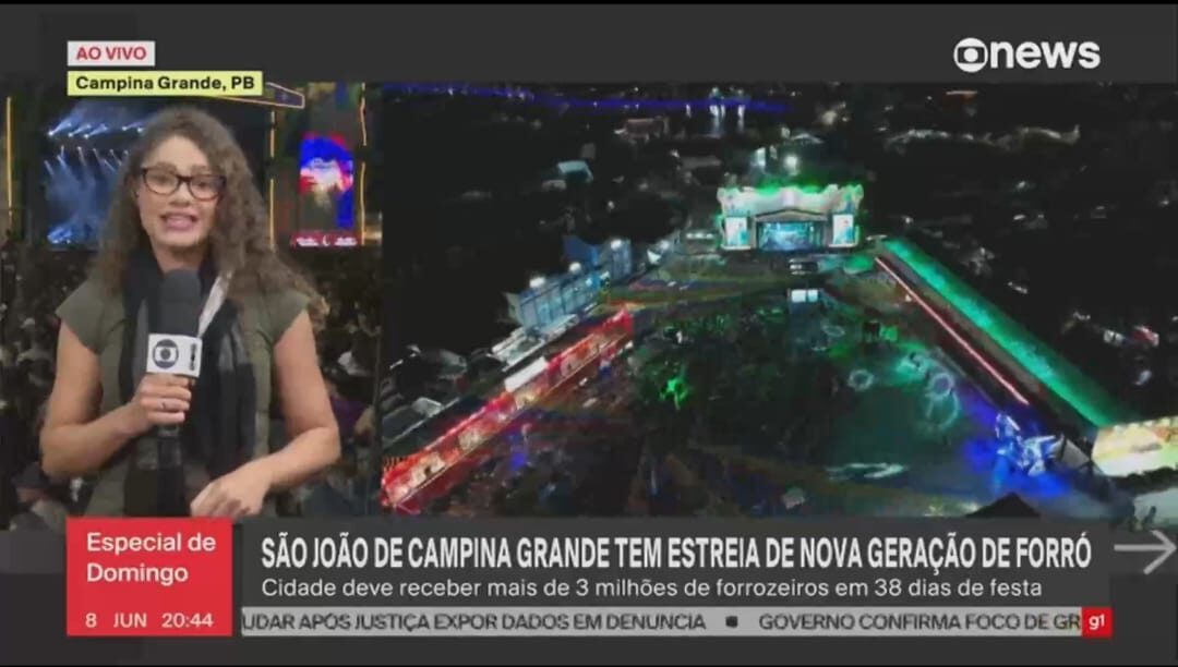 O MAIOR SÃO JOÃO DO MUNDO: Mídia nacional se rende aos encantos da festa já nos primeiros dias do evento