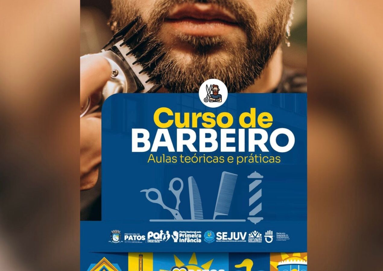 Secretaria de Juventude orienta inscritos para início das aulas do curso gratuito de barbeiro