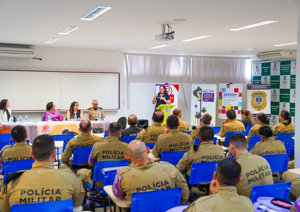 Francisca Motta celebra início da formação da Patrulha Maria da Penha em Patos, após dois anos de luta pela implantação