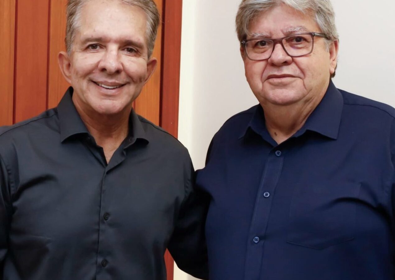 Prefeito Nabor se reúne com o governador João Azevedo, na Granja Santana