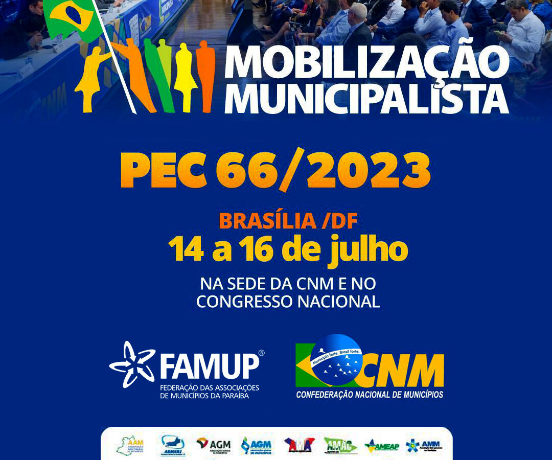 Abertas inscrições para mobilização em Brasília pela aprovação da PEC 66/2023 