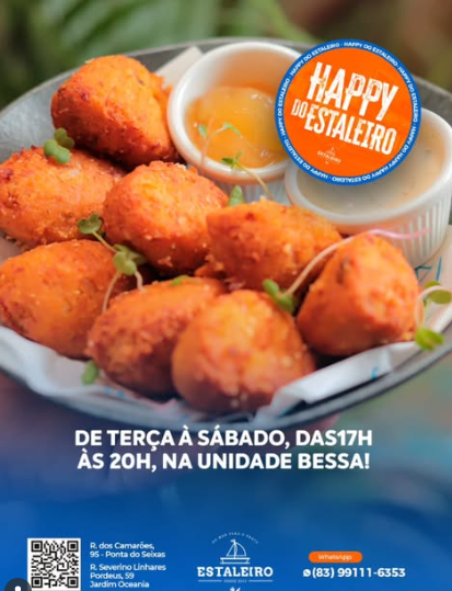 Curta com os amigos o melhor happy hour da cidade no Estaleiro Restaurante; confira