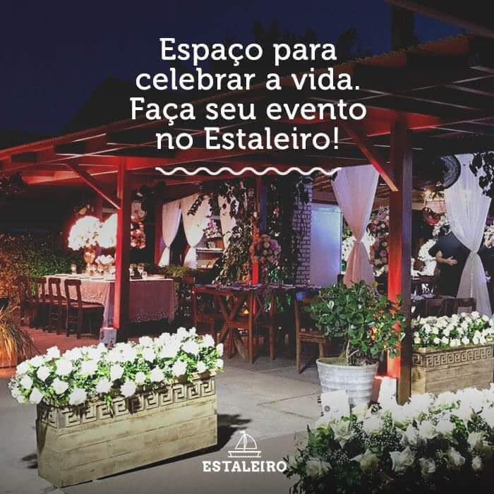 Faça o seu evento exclusivo na unidade Seixas do Estaleiro Restaurante com toda estrutura e o melhor da gastronomia