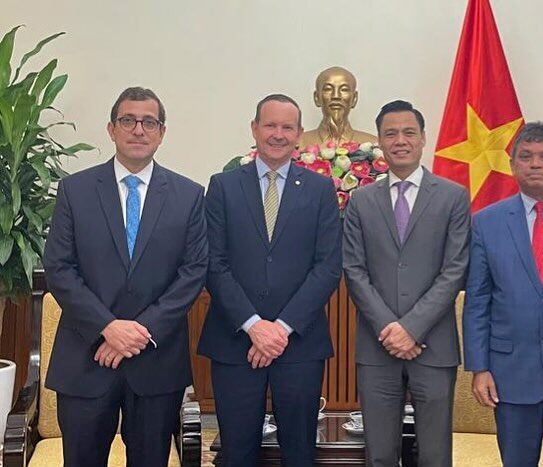 Após agenda no Vietnã, Gervásio reforça compromisso com ampliação de exportações brasileiras