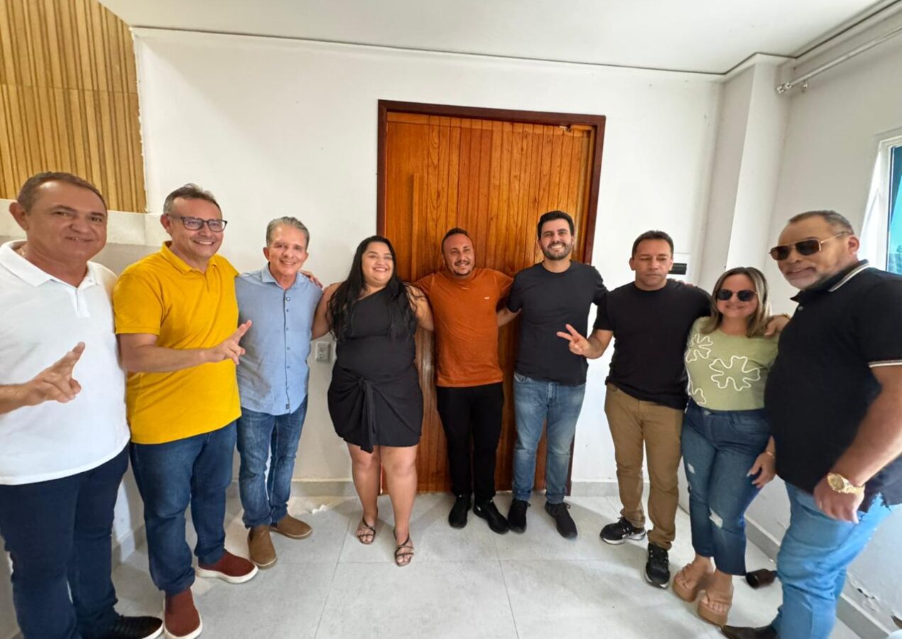 Prefeito, vice e vereadores de Santa Helena declaram apoio a Nabor para o Senado