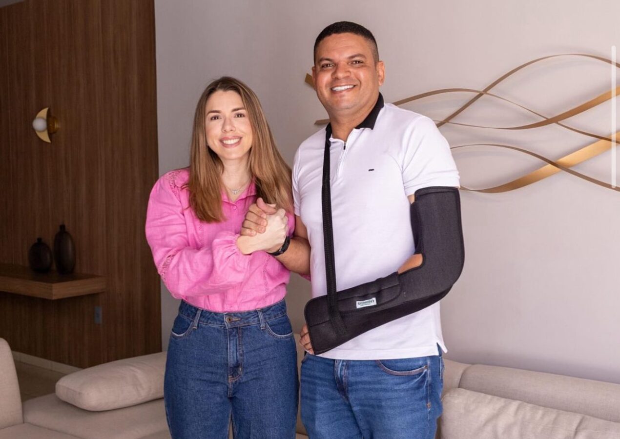 Vereador Rômulo Dantas declara apoio à pré-candidatura de Olívia Motta a deputada estadual