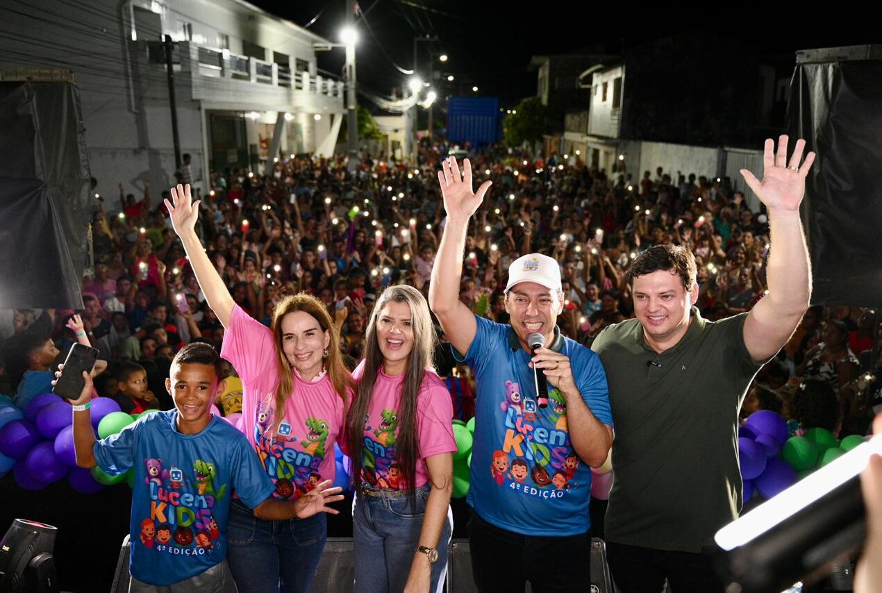 4ª Edição do Lucena Kids reúne multidão com brincadeiras, sorteio de bicicletas e muita animação