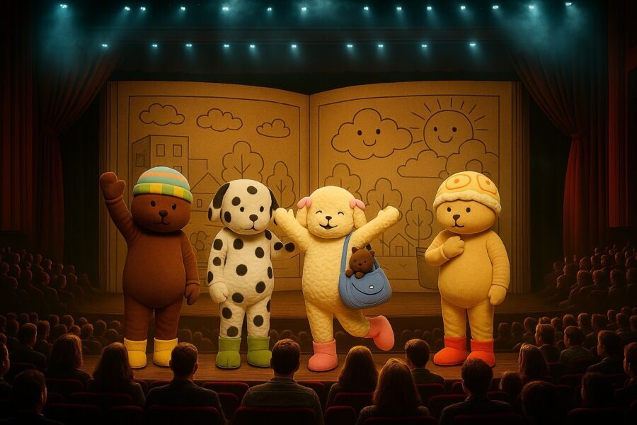 Bobbie Goods com espetáculo cheio de cores, fantasia e imaginação chegam ao Teatro Paulo Pontes no dia 01 de novembro