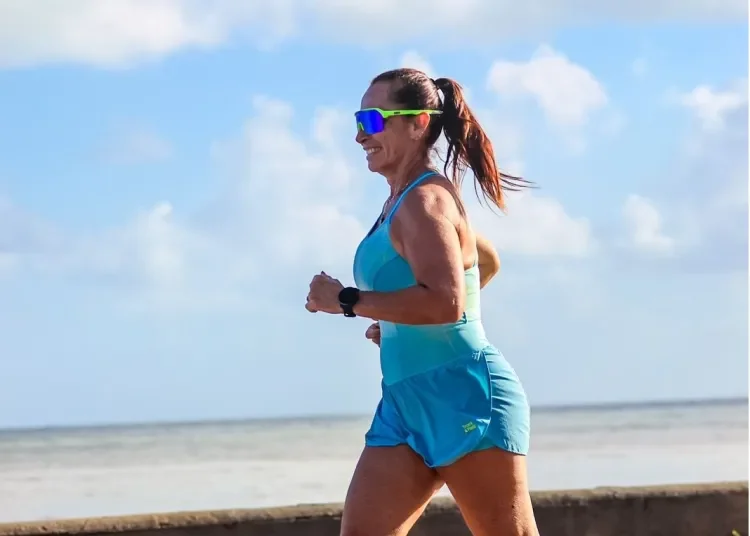 Roberta Emília representa a Paraíba na Maratona de Chicago, uma das maiores do mundo