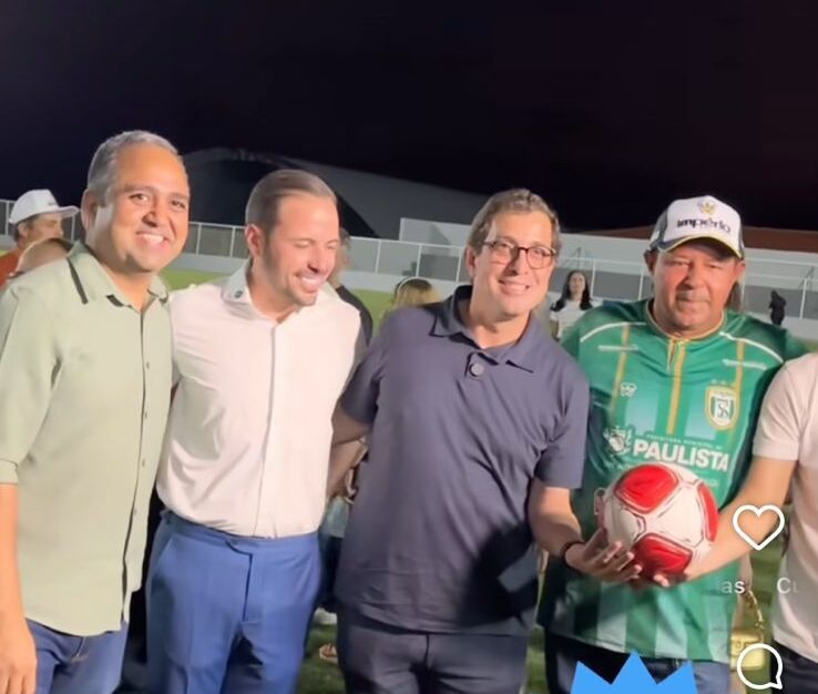 Com apoio de Gervásio, população de Paulista recebe CRAS reconstruído, estádio revitalizado e nova sede da Prefeitura
