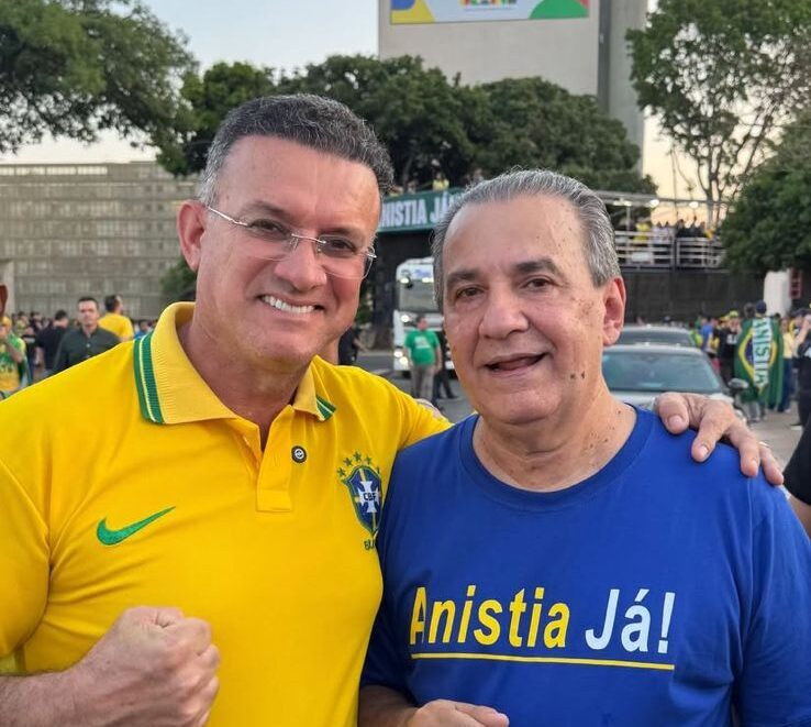 Sargento Neto participa de passeata em Brasília que mobiliza lideranças da direita em prol da anistia
