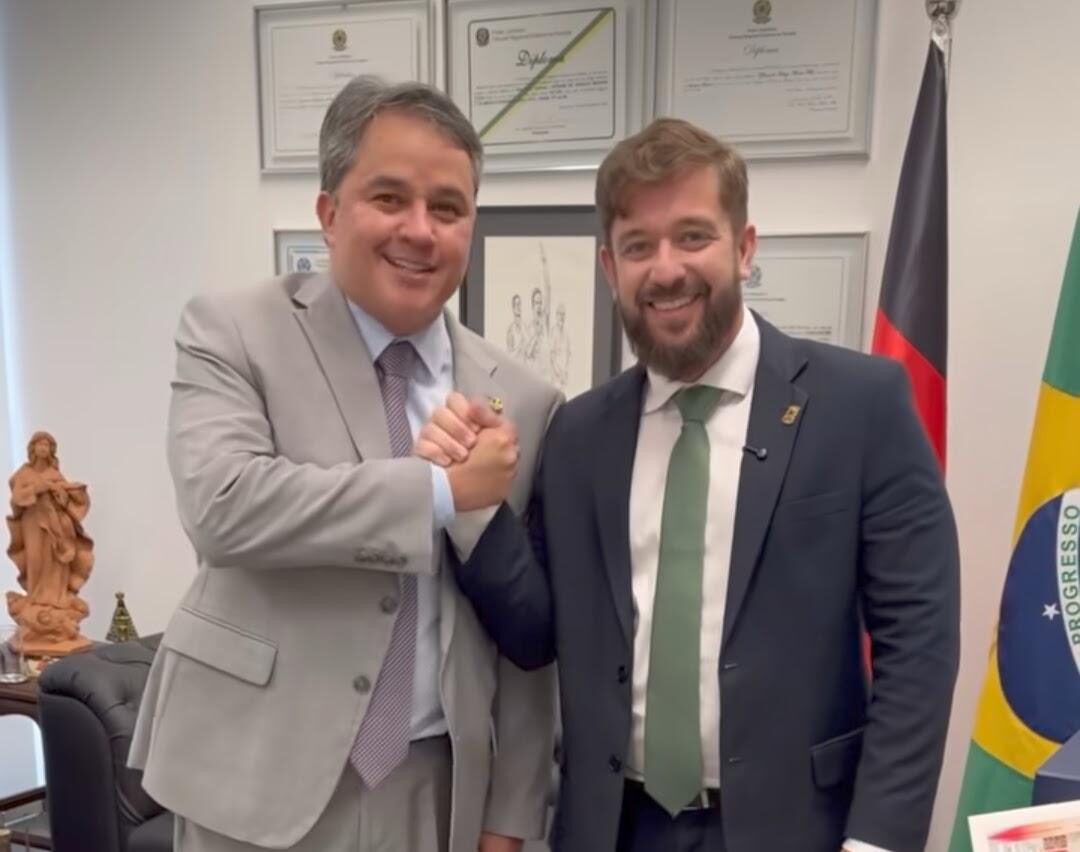 Fábio Lopes se reúne com Efraim Filho e defende segurança pública como base do desenvolvimento da Paraíba