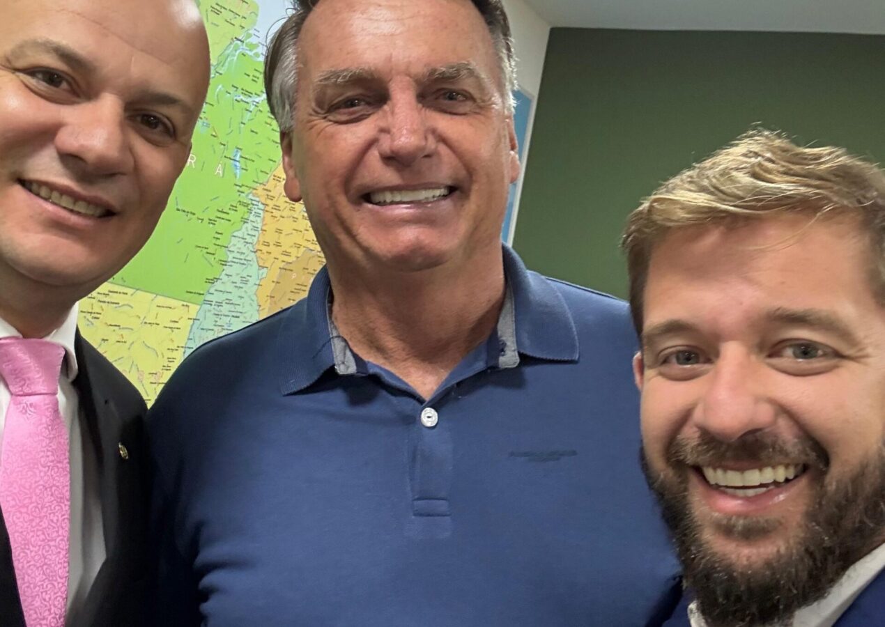 Vereador Fábio Lopes parabeniza Cabo Gilberto Silva pela liderança da oposição na Câmara Federal