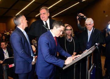 Em sessão histórica, desembargador Fred Coutinho empossa Ítalo Lopes Gondim como novo juiz do TJPB