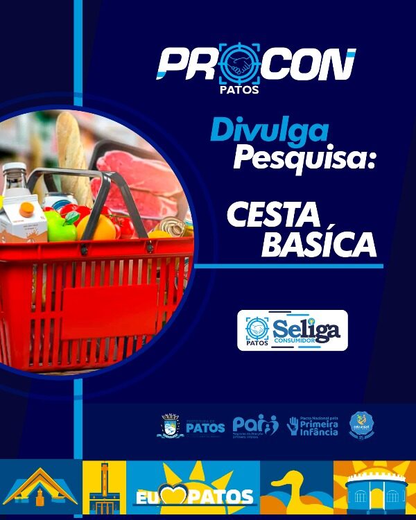 Procon/Patos aponta variação de preço nos valores de alguns itens da cesta básica