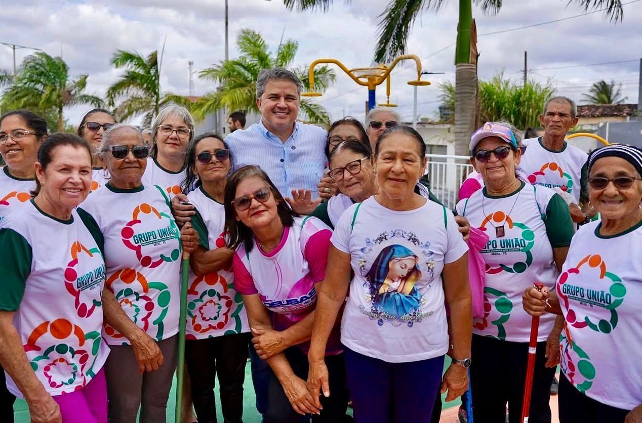 Efraim entrega Academia da Saúde em Areial e reforça compromisso com o município