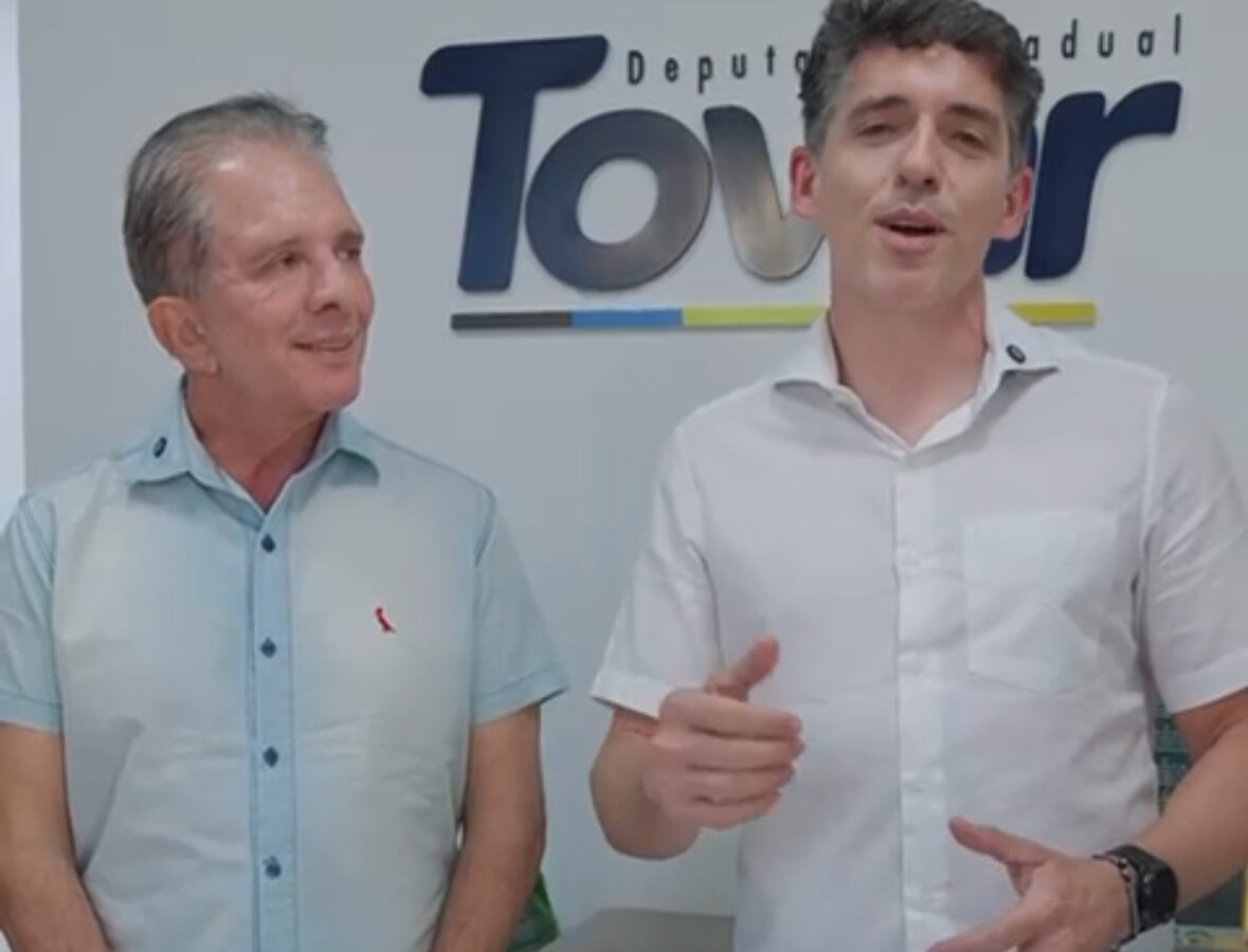 Em Campina Grande, Deputado Tovar anuncia apoio à pré-candidatura de Nabor ao Senado