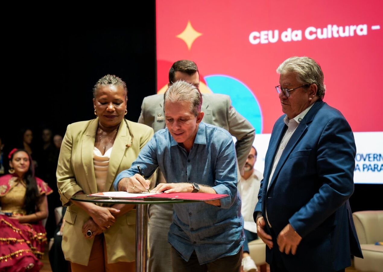 Nabor assina convênio com Ministério para construção do CEU da Cultura