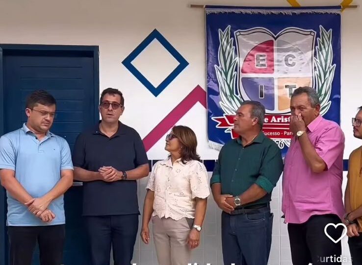 Gervásio Maia inspeciona obras da PB-337 e reforça ações à educação em Bom Sucesso