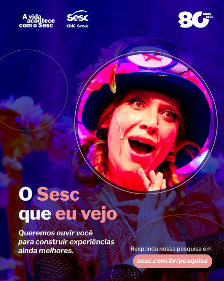 Sesc lança pesquisa de satisfação para aprimorar serviços e ampliar impacto social