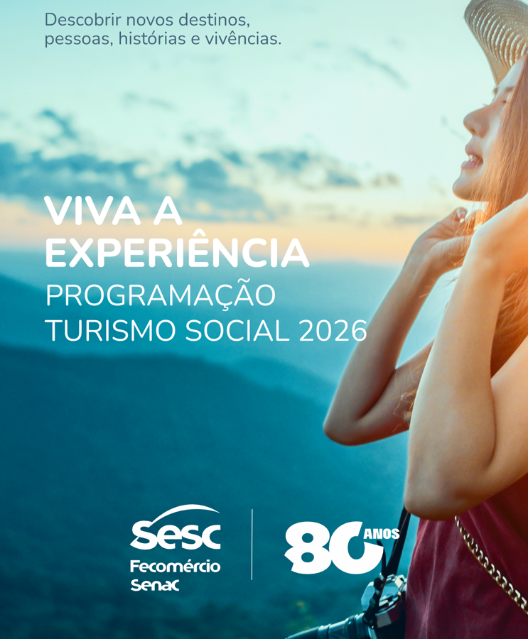 Turismo Social do Sesc Paraíba divulga programação para 2026