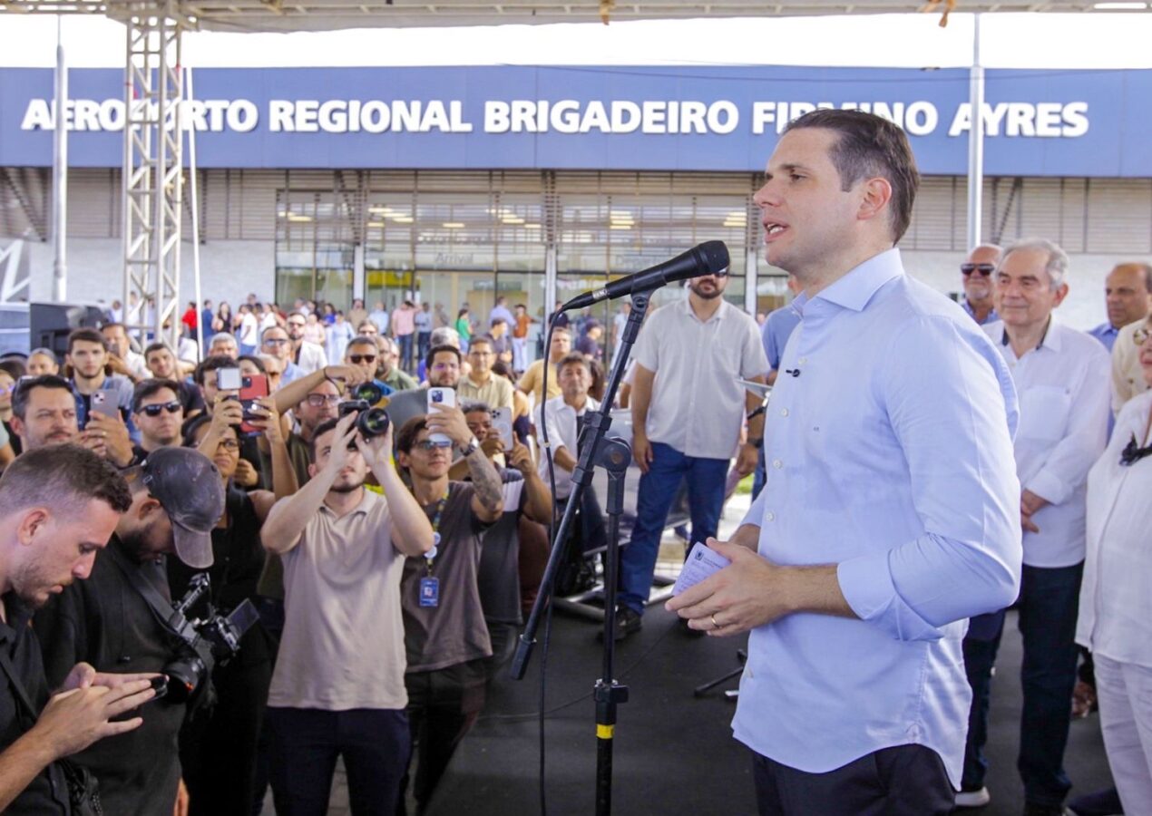 Patos vive dia histórico: Hugo Motta celebra pacote de inaugurações com aeroporto, teatro e avanços em segurança e habitação