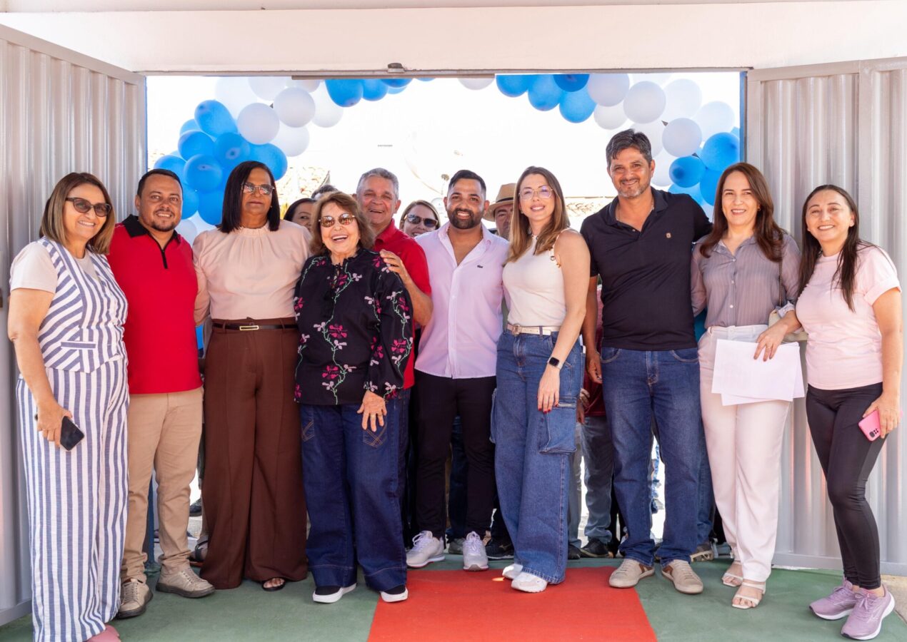 Em Água Branca, Francisca Motta participa de ações sociais e da entrega da reforma da Escola Antônio Virgolino Batista