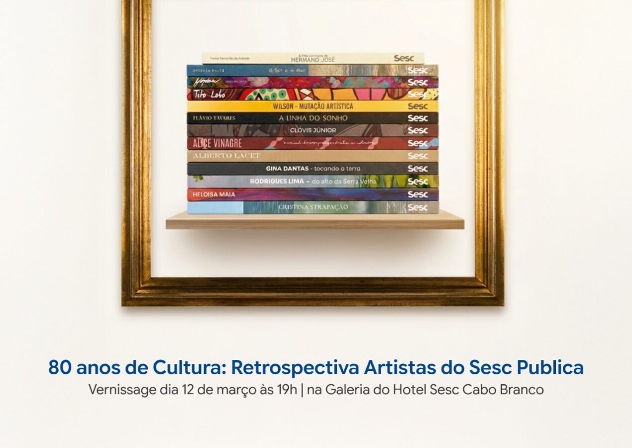 13 Artistas, 13 Livros e 13 Obras: Sesc inaugura mostra que revisita a memória da arte paraibana